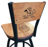 Notre Dame Fighting Irish Leprechaun L038 Laser Engraved Bar Stool by Holland Bar Stool