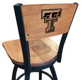 Texas Tech Red Raiders L038 Laser Engraved Bar Stool by Holland Bar Stool
