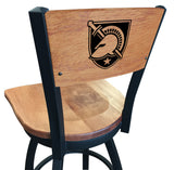 United States Military Academy Army L038 Laser Engraved Bar Stool by Holland Bar Stool