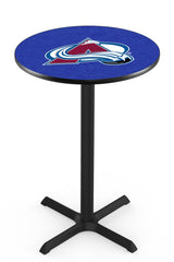 L211 NHL Colorado Avalanche Pub Table | Holland Bar Stool NHL Colorado Avalanche Pub Table