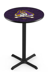 L211 NCAA ECU Pirates Pub Table | Holland Bar Stool ECU Pirates Pub Table