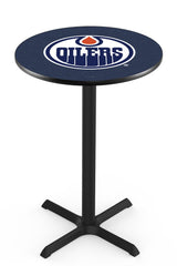 L211 NHL Edmonton Oilers Pub Table | Holland Bar Stool NHL Edmonton Oilers Pub Table