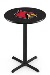 L211 NCAA Louisville Cardinals Pub Table | Holland Bar Stool Louisville Cardinals Pub Table