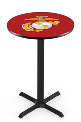 Traditional Red and Yellow Eagle L211 United States Marine Corps Pub Table | U.S. Marine Corps Pub Table