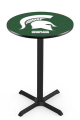 L211 NCAA Michigan State Spartans Pub Table | Holland Bar Stool Michigan State Spartans Pub Table