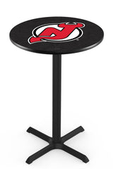L211 NHL New Jersey Devils Pub Table | Holland Bar Stool NHL New Jersey Devils Pub Table