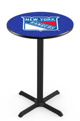 L211 NHL New York Rangers Pub Table | Holland Bar Stool NHL New York Rangers Pub Table