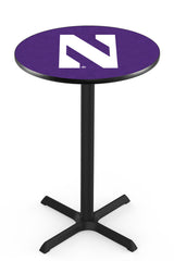L211 NCAA Northwestern Wildcats Pub Table
