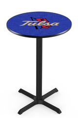 L211 NCAA University of Tulsa Golden Hurricanes Pub Table | Holland Bar Stool University of Tulsa Golden Hurricanes Pub Table