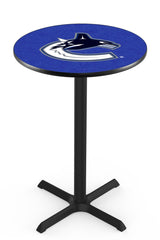 L211 NHL Vancouver Canucks Pub Table | Holland Bar Stool NHL Vancouver Canucks Pub Table
