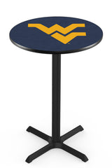 L211 NCAA West Virginia Mountaineers Pub Table | Holland Bar Stool West Virginia MountaineersPub Table