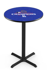 L211 MLB Los Angeles Dodgers 2024 World Series Champions Pub Table