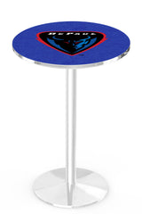 L214 Chrome DePaul Blue Demons Pub Table