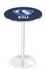 L214 Chrome Eastern Illinois Panthers Pub Table