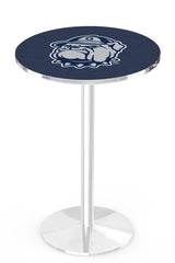 L214 Chrome Georgetown University Hoyas Pub Table