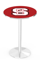 L214 Chrome NC State Wolfpack Pub Table