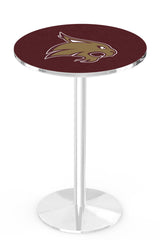 L214 Chrome Texas State University Bobcats Pub Table