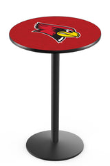 L214 Black Wrinkle Illinois State University Redbirds Pub Table