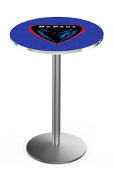 L214 Stainless DePaul Blue Demons Pub Table