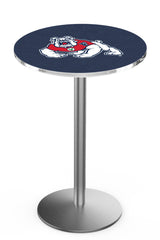 L214 Stainless Fresno State University Bulldogs Pub Table