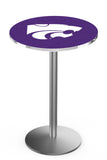 L214 Stainless Kansas Wildcats Pub Table