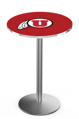 L214 Stainless Utah Utes Pub Table
