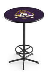 L216 Black Wrinkle ECU Pirates Pub Table