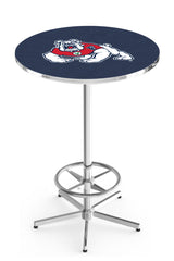 L216 Chrome Fresno State University Bulldogs Pub Table
