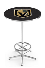L216 Chrome Las Vegas Golden Knights Pub Table