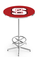 L216 Chrome NC State Wolfpack Pub Table