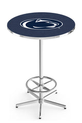 L216 Chrome Penn State Nittany Lions Pub Table
