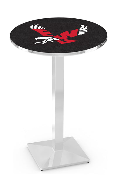 L217 Chrome Eastern Washington Eagles Pub Table