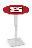 L217 Chrome NC State Wolfpack Pub Table