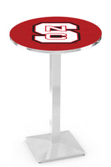 L217 Chrome NC State Wolfpack Pub Table