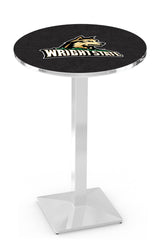 L217 Chrome Wright State Raiders Pub Table