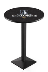 L217 Black Wrinkle Las Vegas Golden Knights 2023 Stanley Cup Champions Pub Table