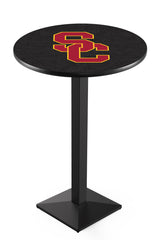 Black Wrinkle University of Southern California Trojans USC Pub Table