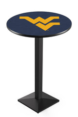 Black Wrinkle West Virginia Mountaineers Pub Table