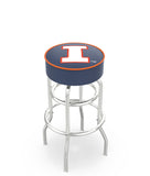 Illinois Fighting Illini L7C1 Bar Stool | Illinois Fighting Illini L7C1 Counter Stool
