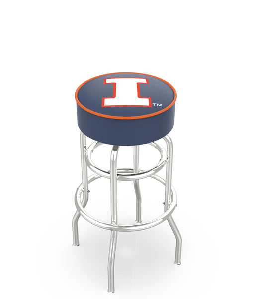 Illinois Fighting Illini L7C1 Bar Stool | Illinois Fighting Illini L7C1 Counter Stool