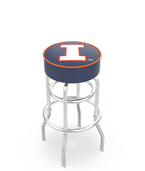 Illinois Fighting Illini L7C1 Bar Stool | Illinois Fighting Illini L7C1 Counter Stool