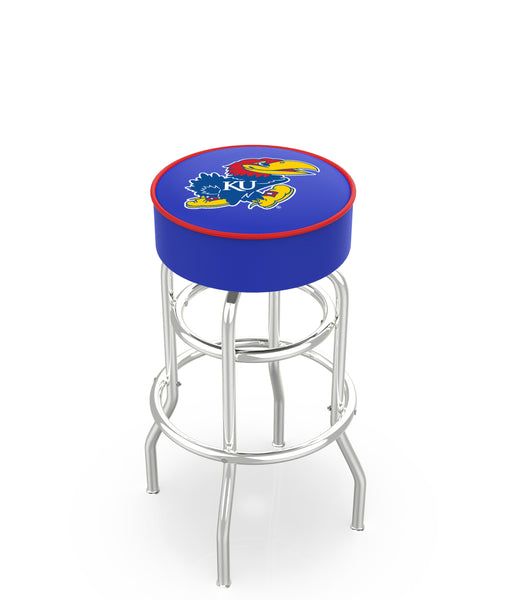 Kansas Jayhawks L7C1 Bar Stool | Kansas Jayhawks L7C1 Counter Stool
