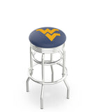 West Virginia University L7C3C Bar Stool | West Virginia University L7C3C Counter Stool