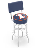Illinois Fighting Illini L7C4 Bar Stool | Illinois Fighting Illini L7C4 Counter Stool