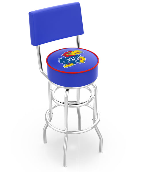 Kansas Jayhawks L7C4 Bar Stool | Kansas Jayhawks L7C4 Counter Stool