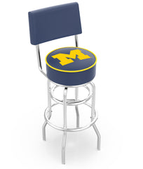 University of Michigan Wolverines L7C4 Retro Bar Stool | NCAA University of Michigan Wolverines Retro Bar Stool