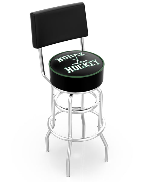 North Dakota Nodak Hockey L7C4 Bar Stool | North Dakota Nodak Hockey L7C4 Counter Stool