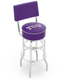 Texas Christian University Horned Frogs L7C4 Bar Stool | Texas Christian University Horned Frogs L7C4 Counter Stool
