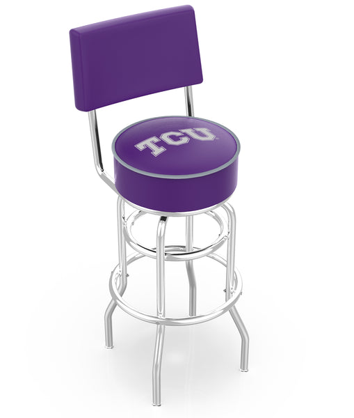 Texas Christian University Horned Frogs L7C4 Bar Stool | Texas Christian University Horned Frogs L7C4 Counter Stool