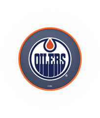 Edmonton Oilers L8B1 Backless Bar Stool | Edmonton Oilers NHL Backless Counter Bar Stool